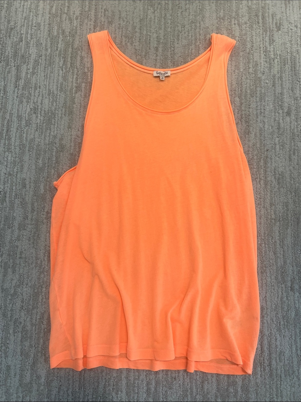 Splendid Bright Orange Scoop Neck Tank